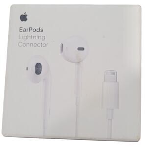 Apple EarPods with Lightning Connector, Wired Earbuds with Built-in Remote & Mic